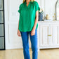 Working On Me Top in Kelly Green