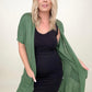 Shorts Sleeve Light Knit Dolman Cardigan