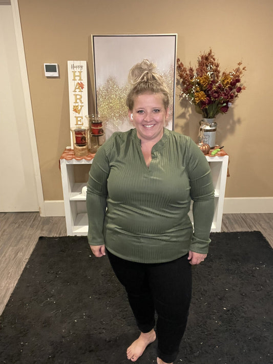 Mac Olive Long Sleeve