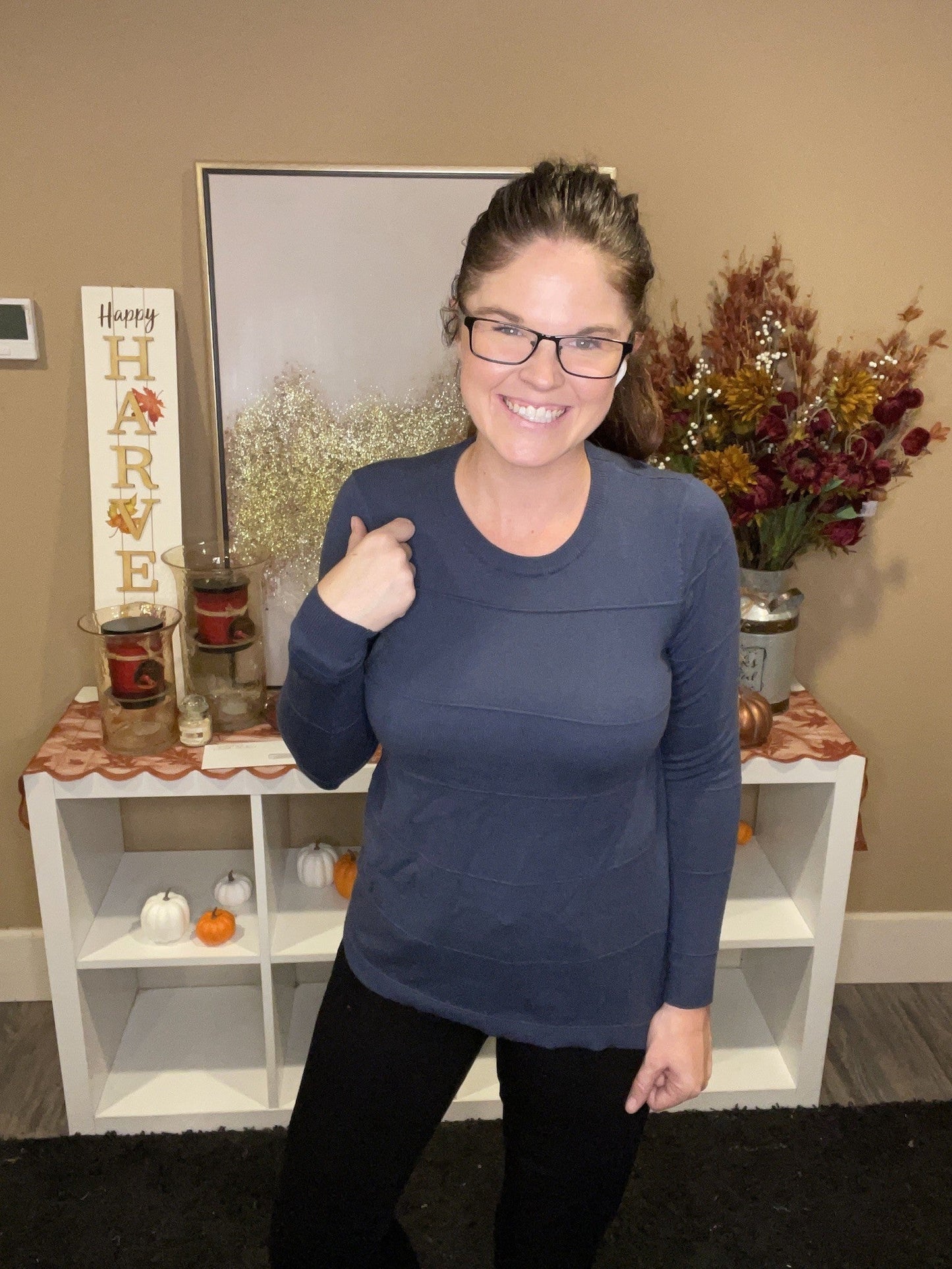 Pin Tucked Sweater