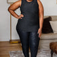 Zone In Workout Top in Black