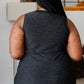 Zone In Workout Top in Black