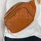 The Amber Bag: Rhombus Pattern Crossbody Waist Bag 3 Colors (Only Ships to US)