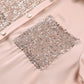 "All that Glitters" Sequin Buttoned Down Shirt Dress