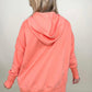 Batwing Sleeve Buttoned Hoodie with Pockets