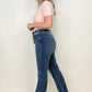 Judy Blue "Skyline" High Rise Bleach Splash Boyfriend Jeans
