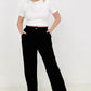 Blumin Apparel Solid Straight Leg Pants