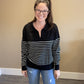 Black stripe Sweater