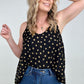 Jade By Jane Floral Print Spaghetti Strap Top