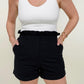 Knot Front Cropped Top and Shorts Set
