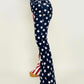 Judy Blue High Waist American Flag Print Flare Jeans