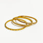Cubic Zirconia Hinged Bangle Bracelet (With Box)