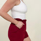 Knot Front Cropped Top and Shorts Set
