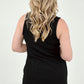 Blumin Apparel Sleeveless V-Neck Tank Top