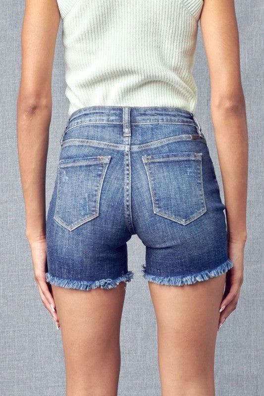 Kan Can Frayed Shorts