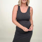 Zenana Cotton Midi Tank Dress