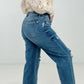 Judy Blue "Claire" High Waist Distressed Crop Wide Leg