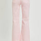 Risen High Rise Destroyed Straight Pants