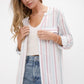 Cozy Co Long Sleeve Striped Button Down Maxi Dress