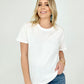 Zenana Solid Cotton Boyfriend Tee - New Colors