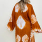 Leto Tie-Dye Longline Kimono with Full Sleeves