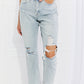 Vervet by Flying Monkey Stand Out Full Size Distressed Cropped Jeans