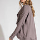 New Colors - Rae Mode Cowl Neck Asymmetric Jacket