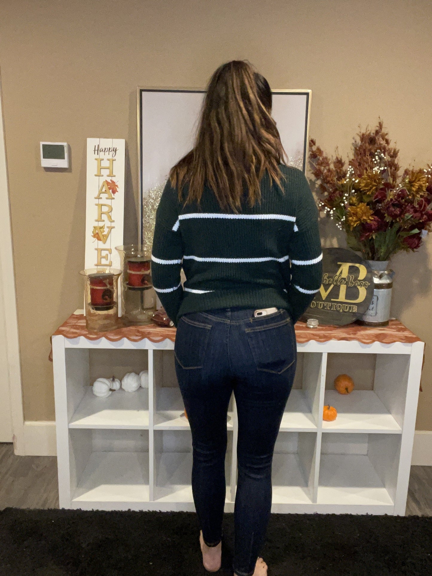 Judy Blue High Rise Skinny with Extra Pocket for Cell Phone