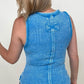 Zenana Ribbed Tank Top with Exposed Seam