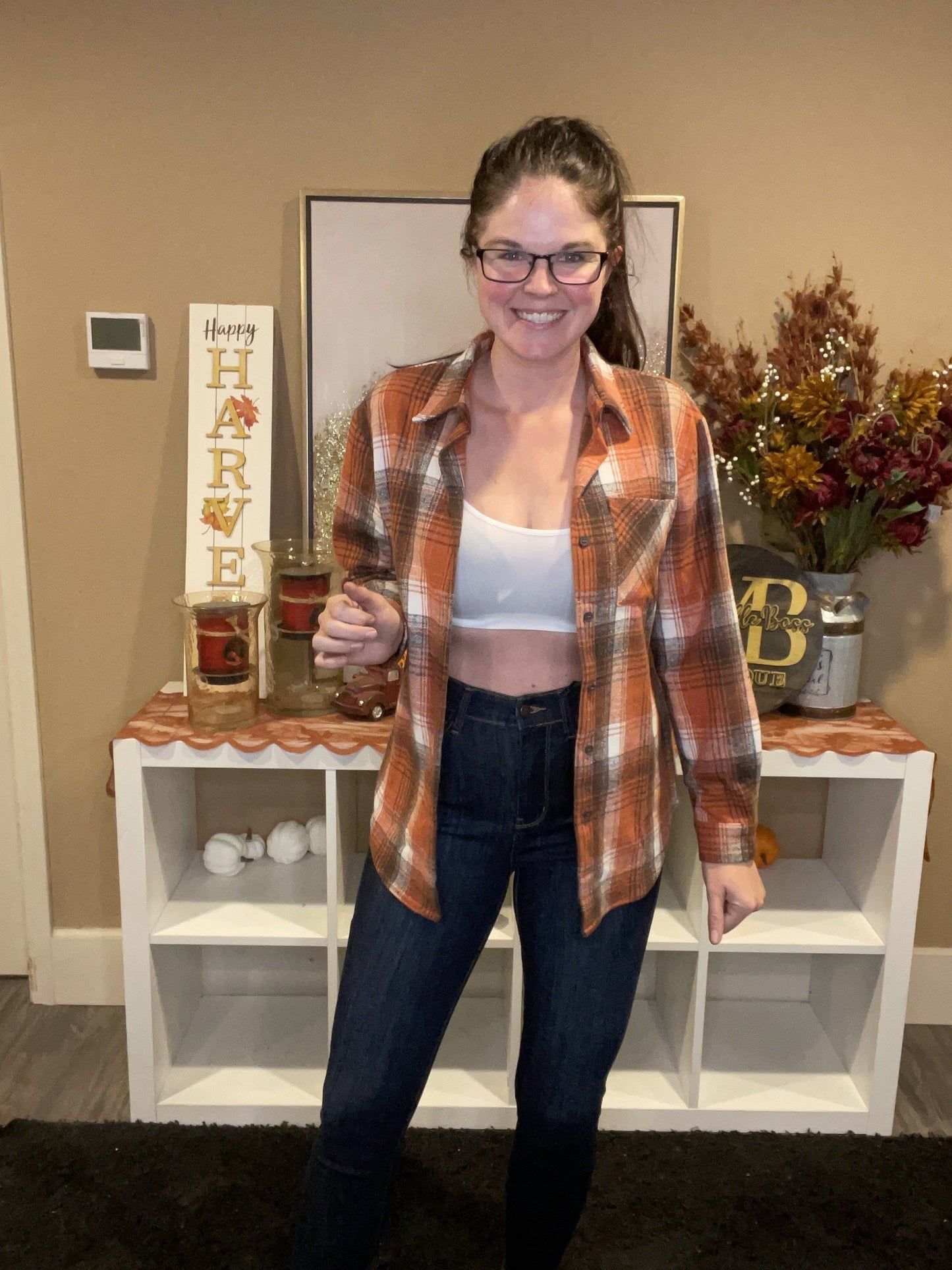 Judy Blue High Rise Skinny with Extra Pocket for Cell Phone
