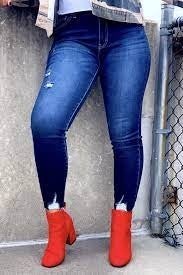 KanCan High Rise Ankle Skinny Jean