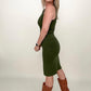 Zenana Cotton Midi Tank Dress