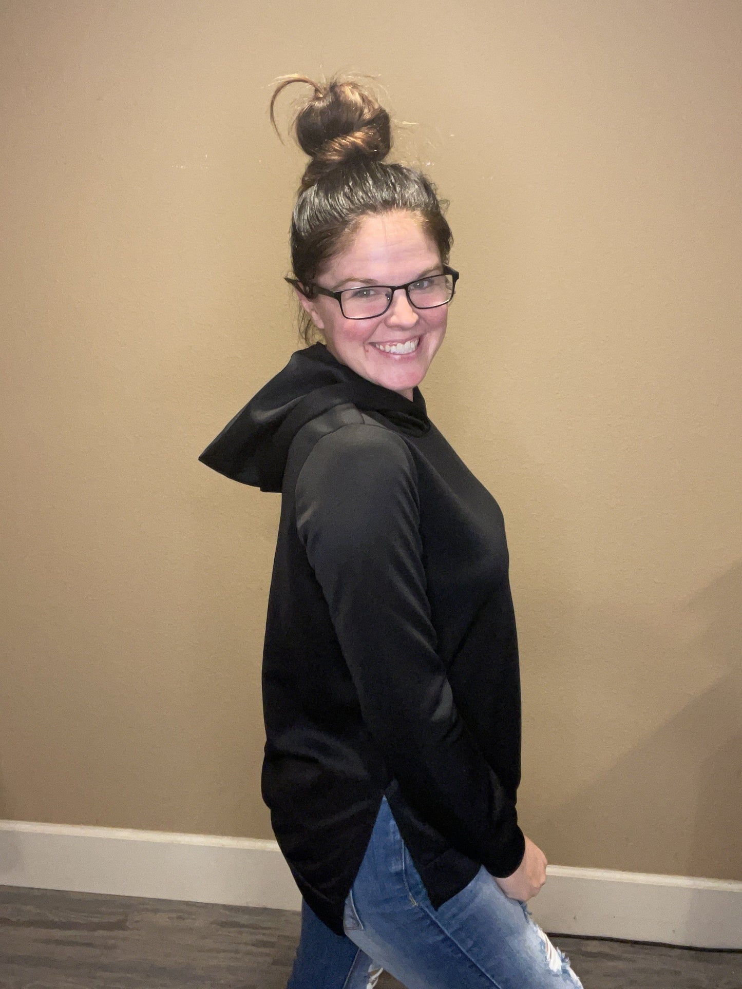 That Perfect Black Sweatshirt