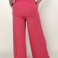 Zenana Wide Leg Pants With Pockets