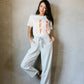 Transitions Cropped Pants In Gray