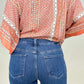 Risen High Rise Front Pocket Sailor Flare Jeans