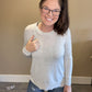 Ribbed Hem Sweater